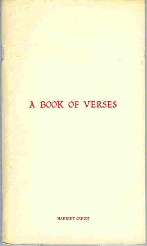 Image for A Book of Verses: (Later Verses)