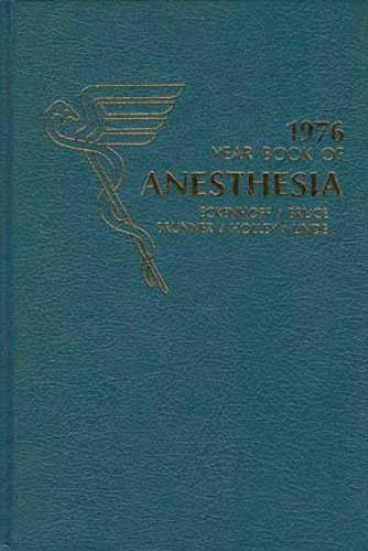 Image for 1976 Year Book of Anesthesia