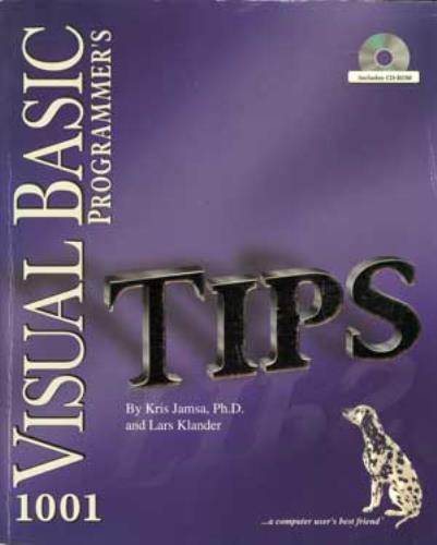 Image for 1001 Visual Basic Programmer's Tips