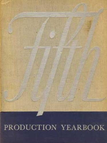 Image for The Fifth Advertising and Publishing Production Yearbook, 1939