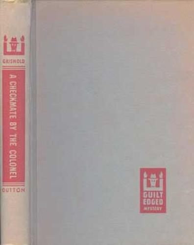 Image for A Checkmate by the Colonel (Guilt Edged Mysteries)