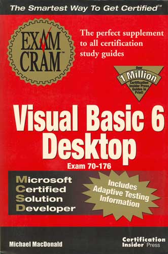 Image for MCSD Visual Basic 6 Desktop