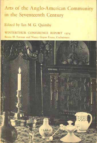 Image for Arts of the Anglo-American Community in the Seventeenth Century