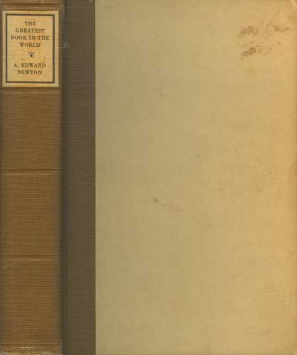 Image for The Greatest Book in the World and Other Papers