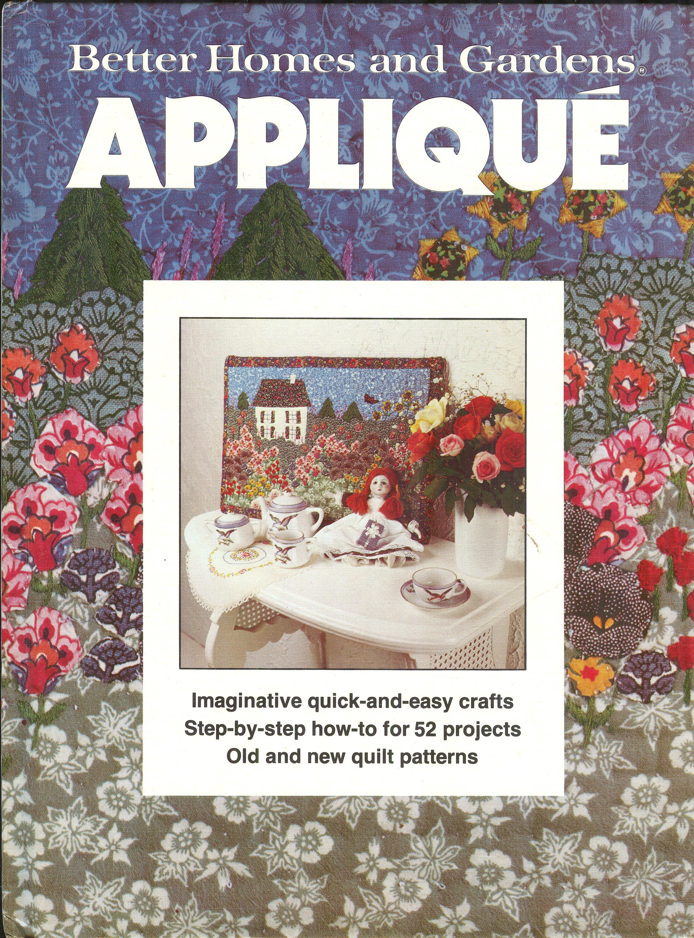 Image for Appliqué (Better Homes and Gardens)
