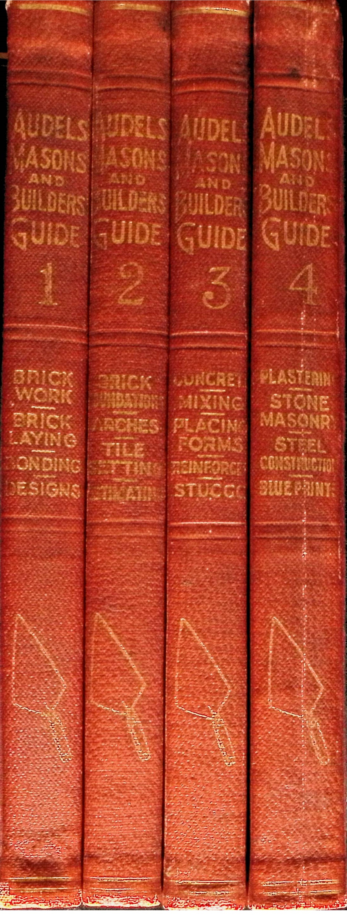 Image for Audels Masons and Builders Guide Vols 1-4