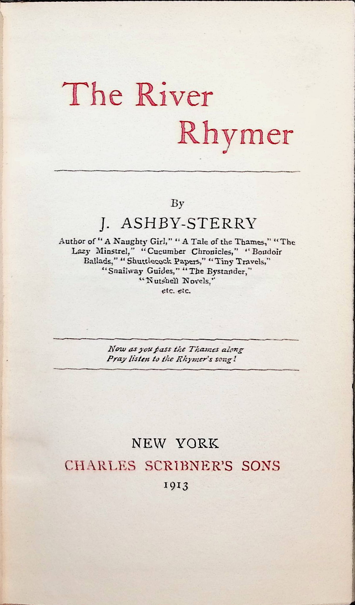 The River Rhymer
