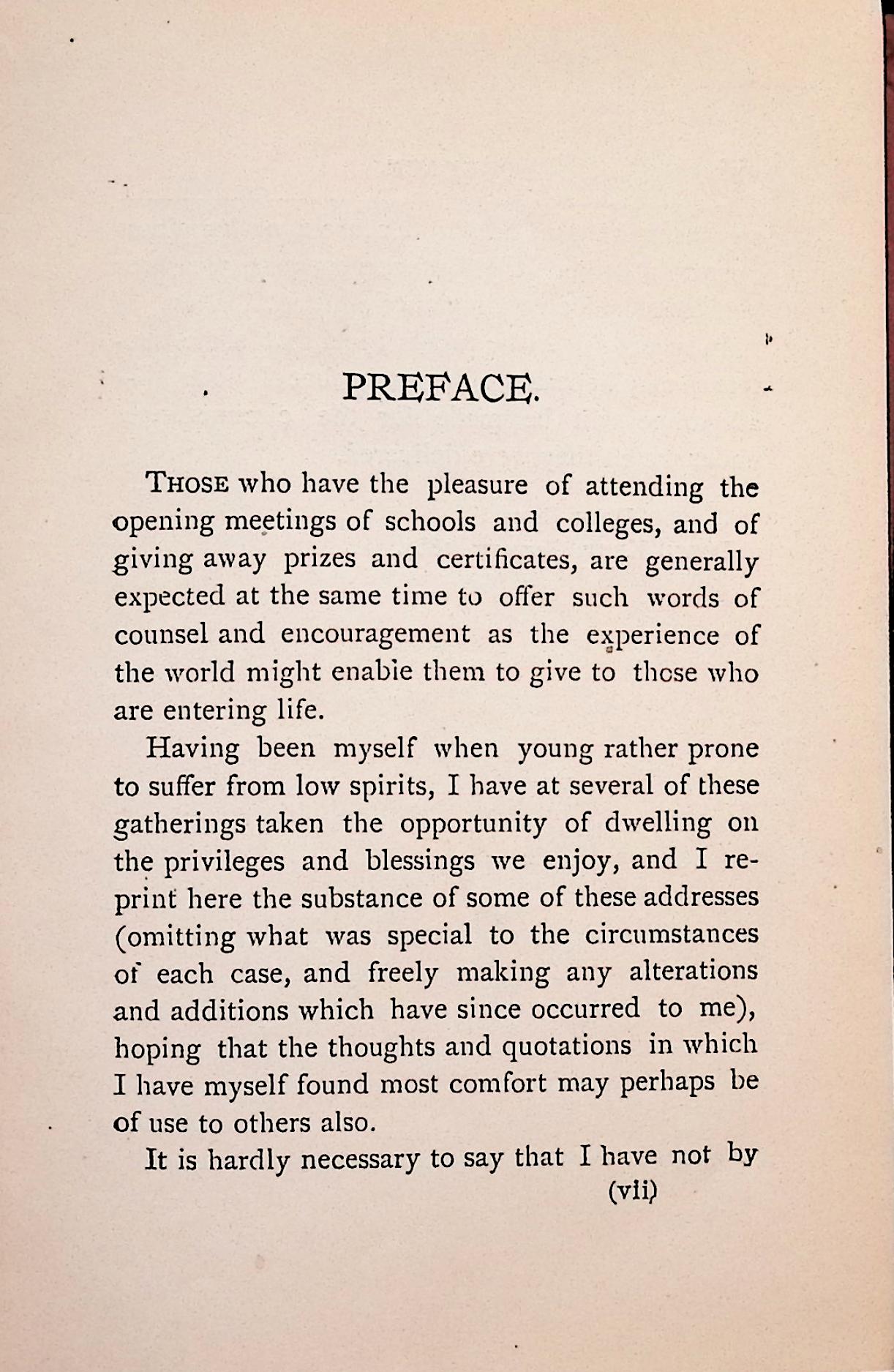 The Pleasures of Life, Parts I and II