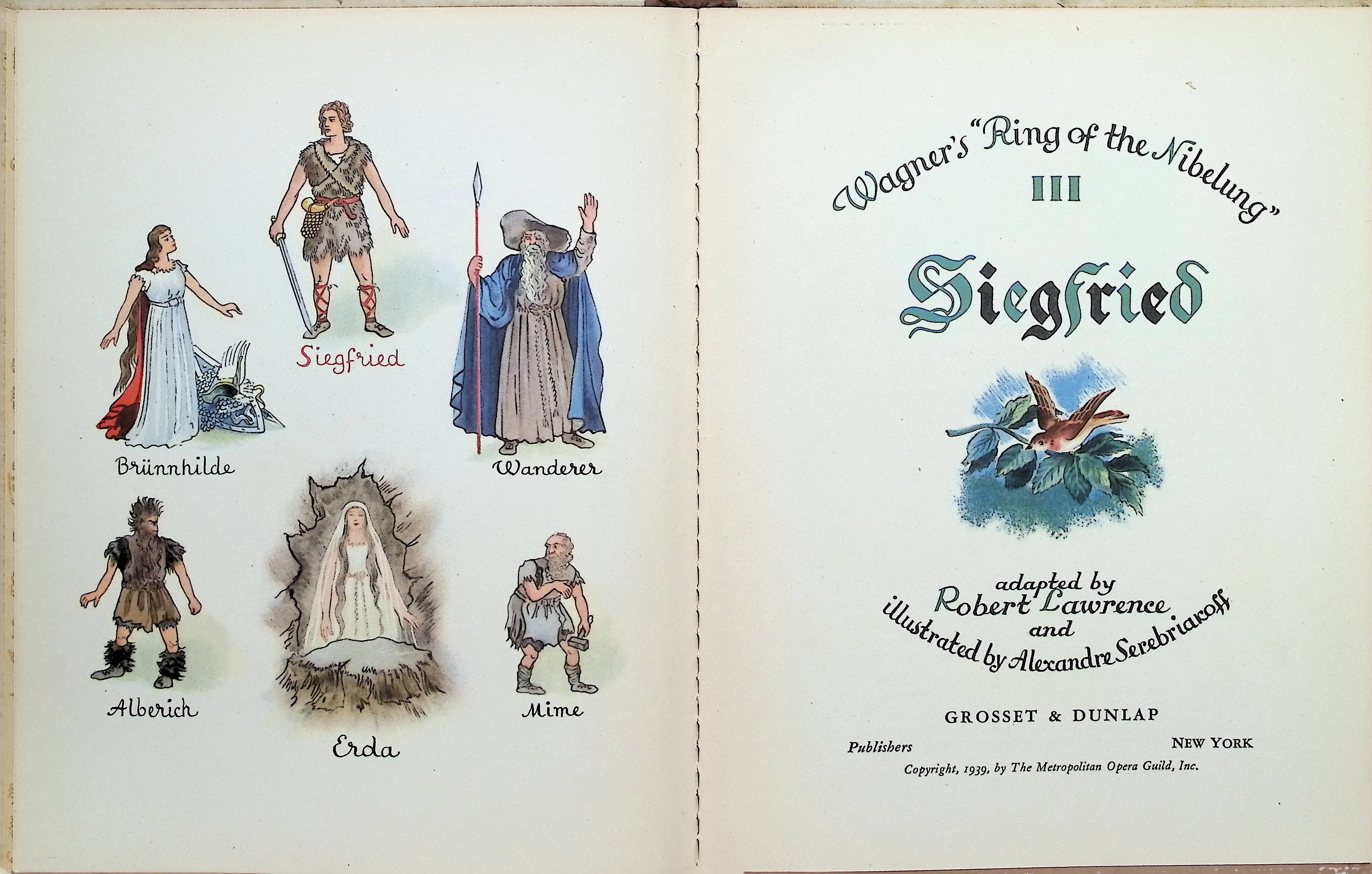 Siegfried, Wagner's 'Ring of the Nibelung', III
