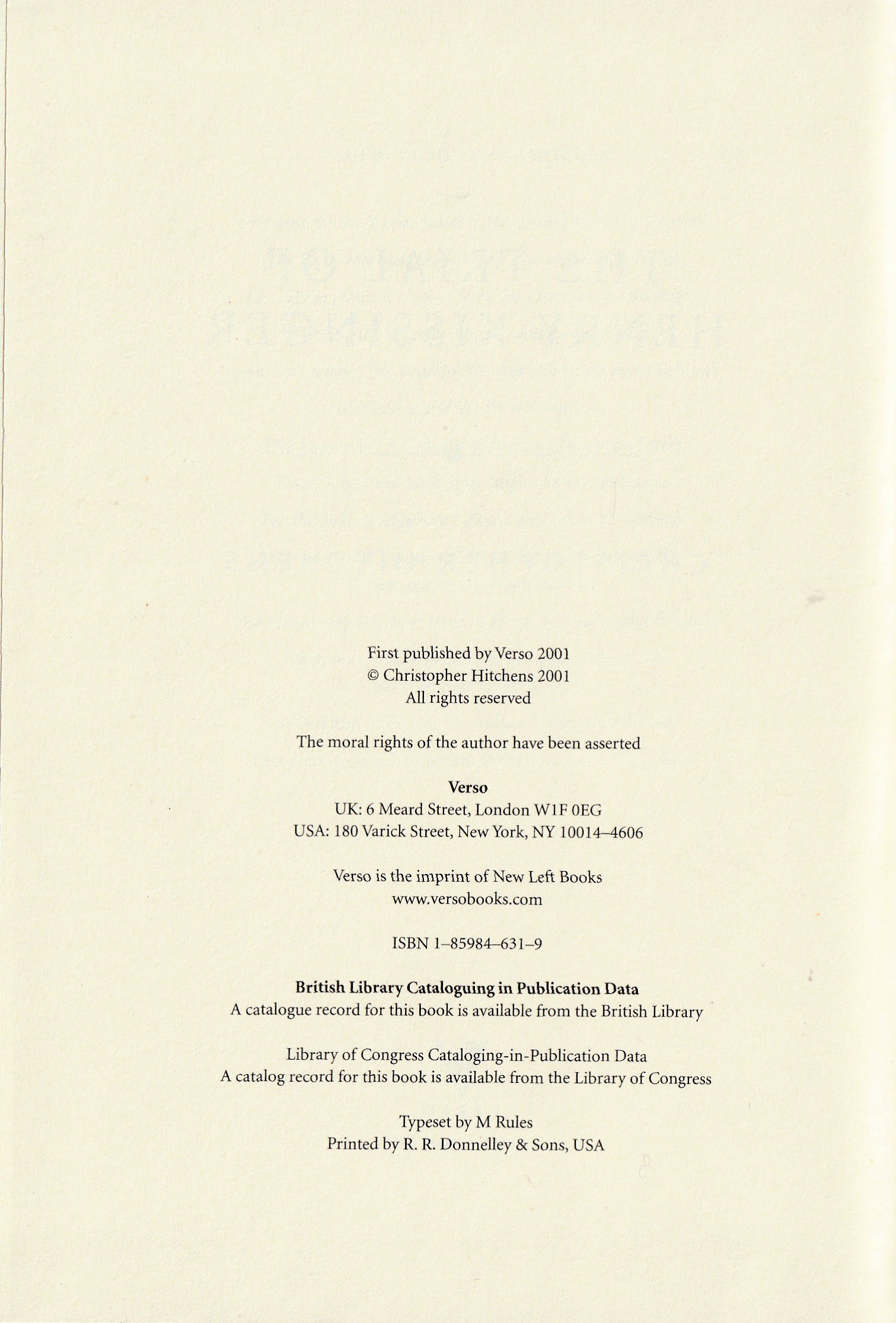 The Trial of Henry Kissinger