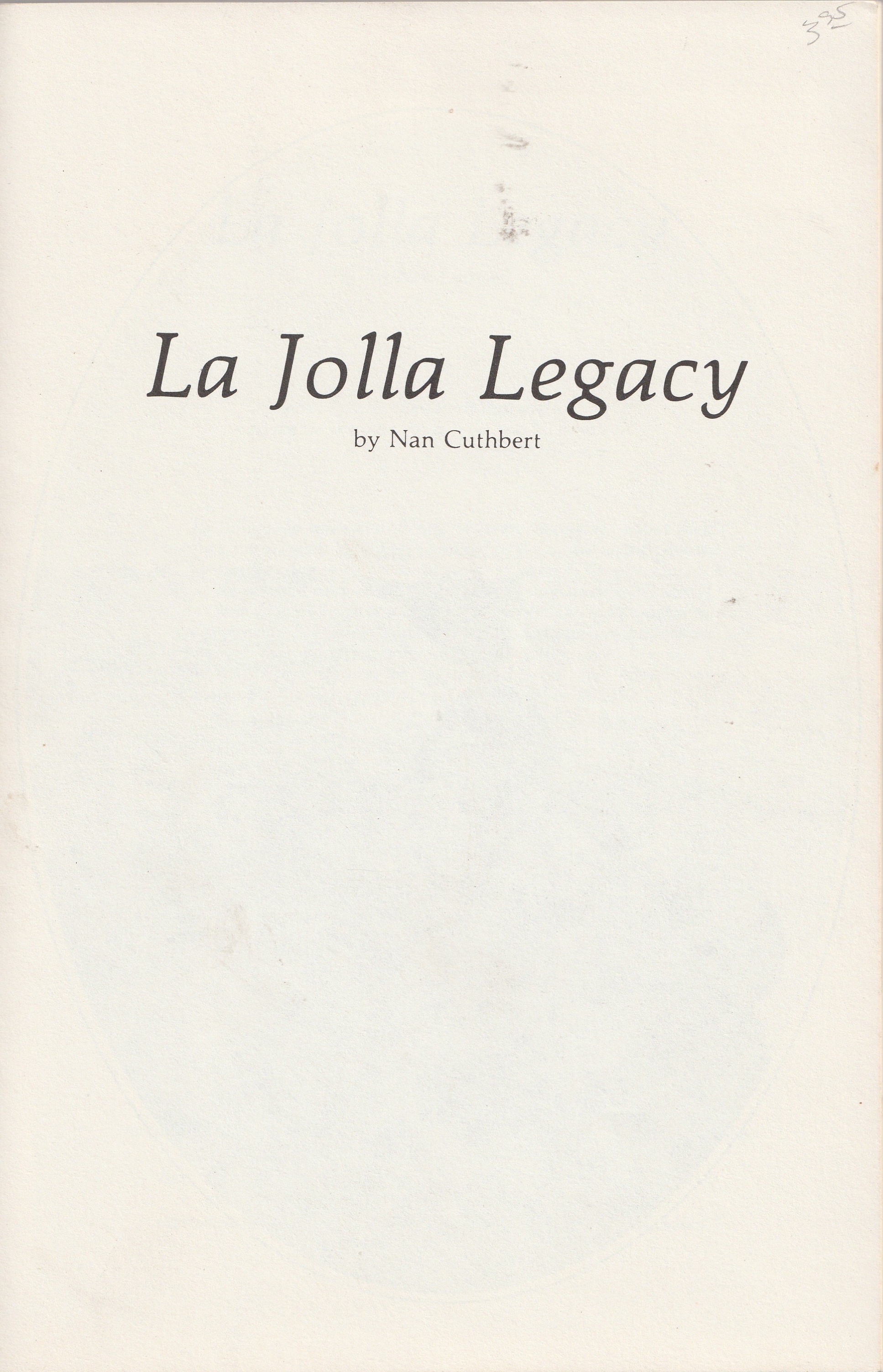 La Jolla Legacy