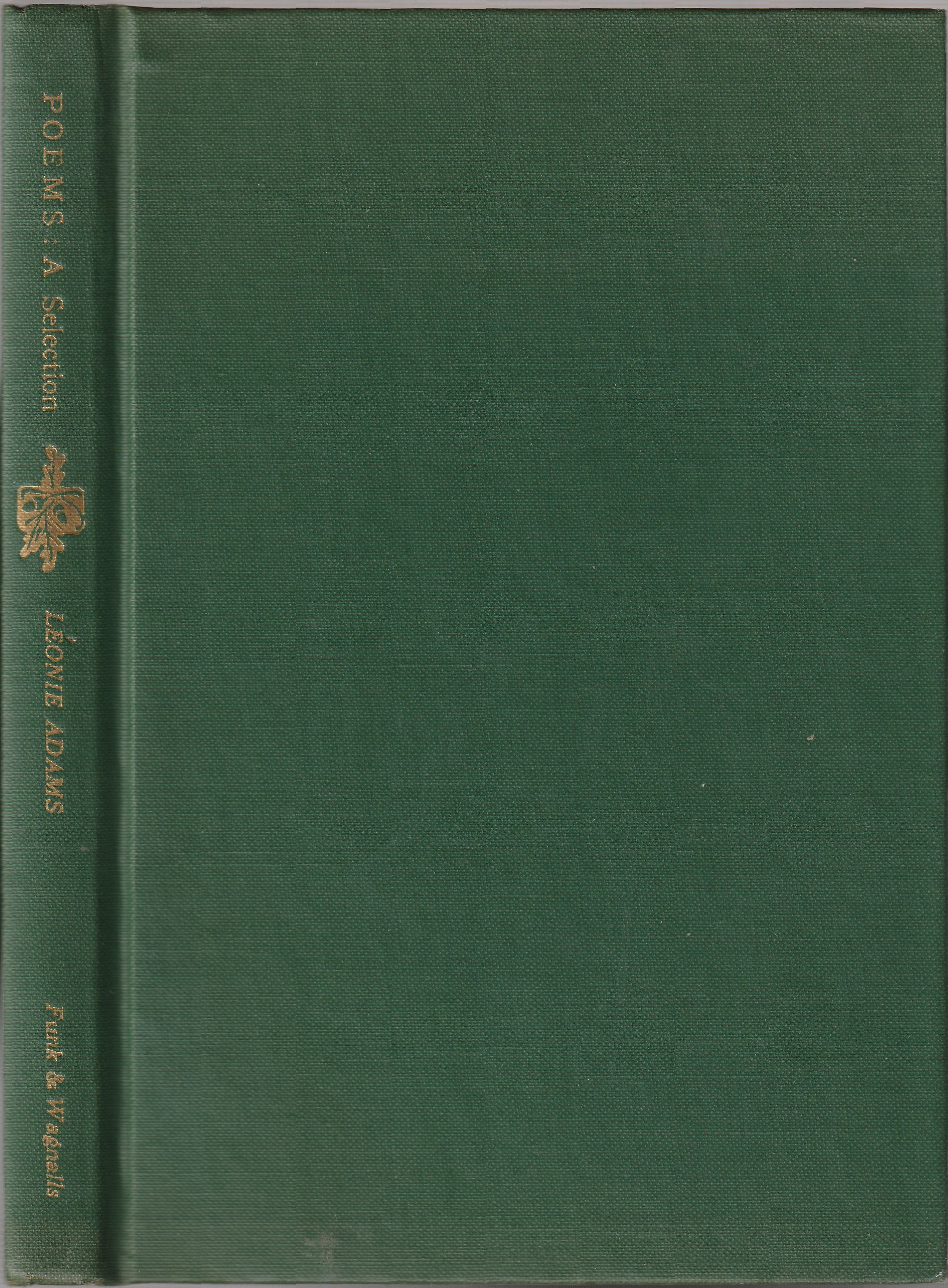 Poems: A Selection