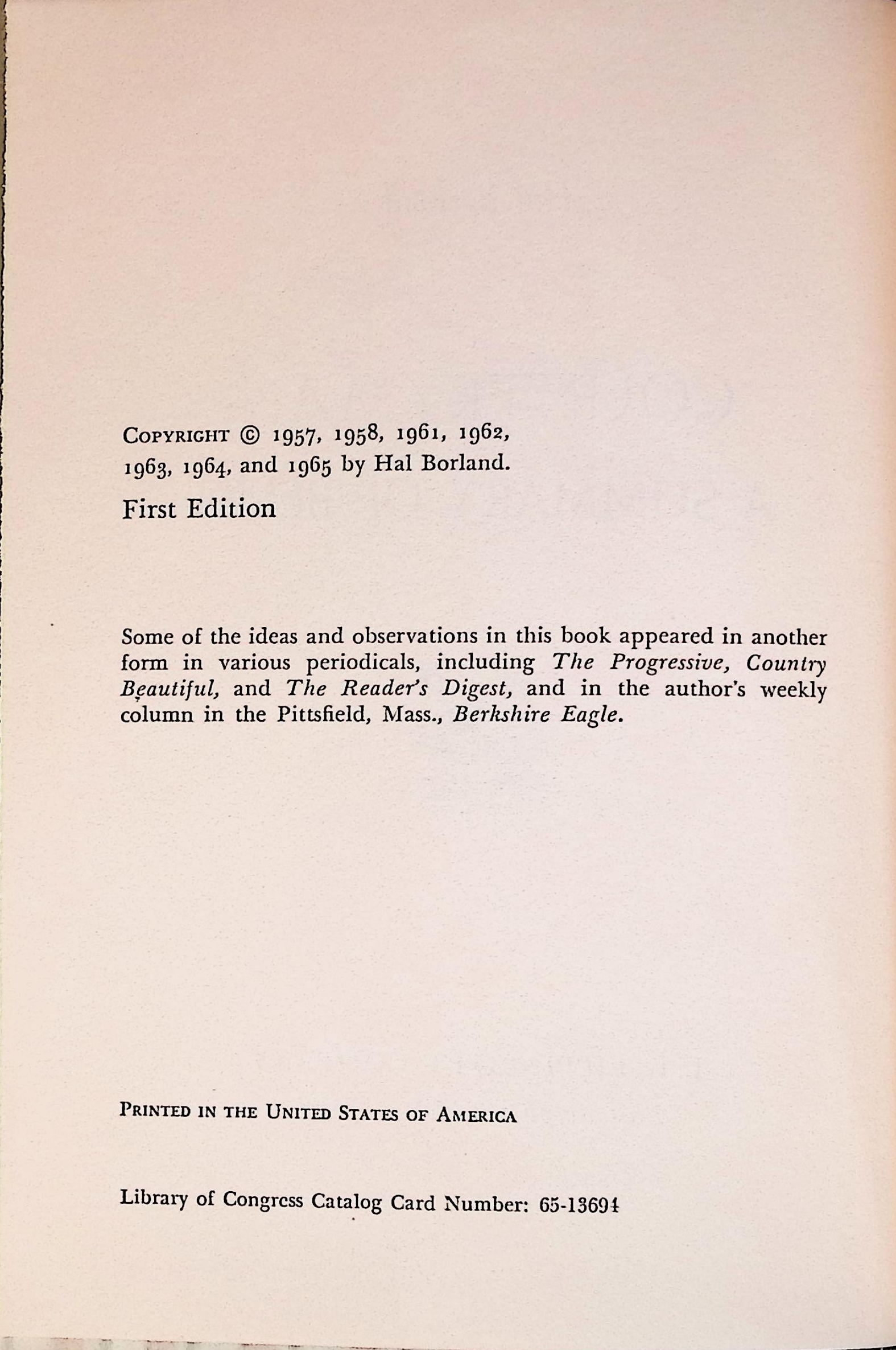 Countryman: A Summary of Belief