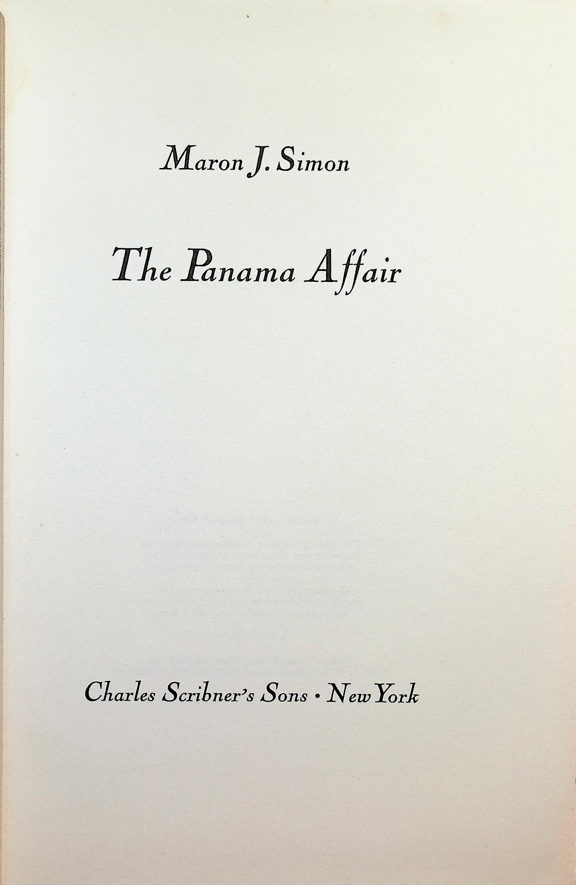 The Panama Affair