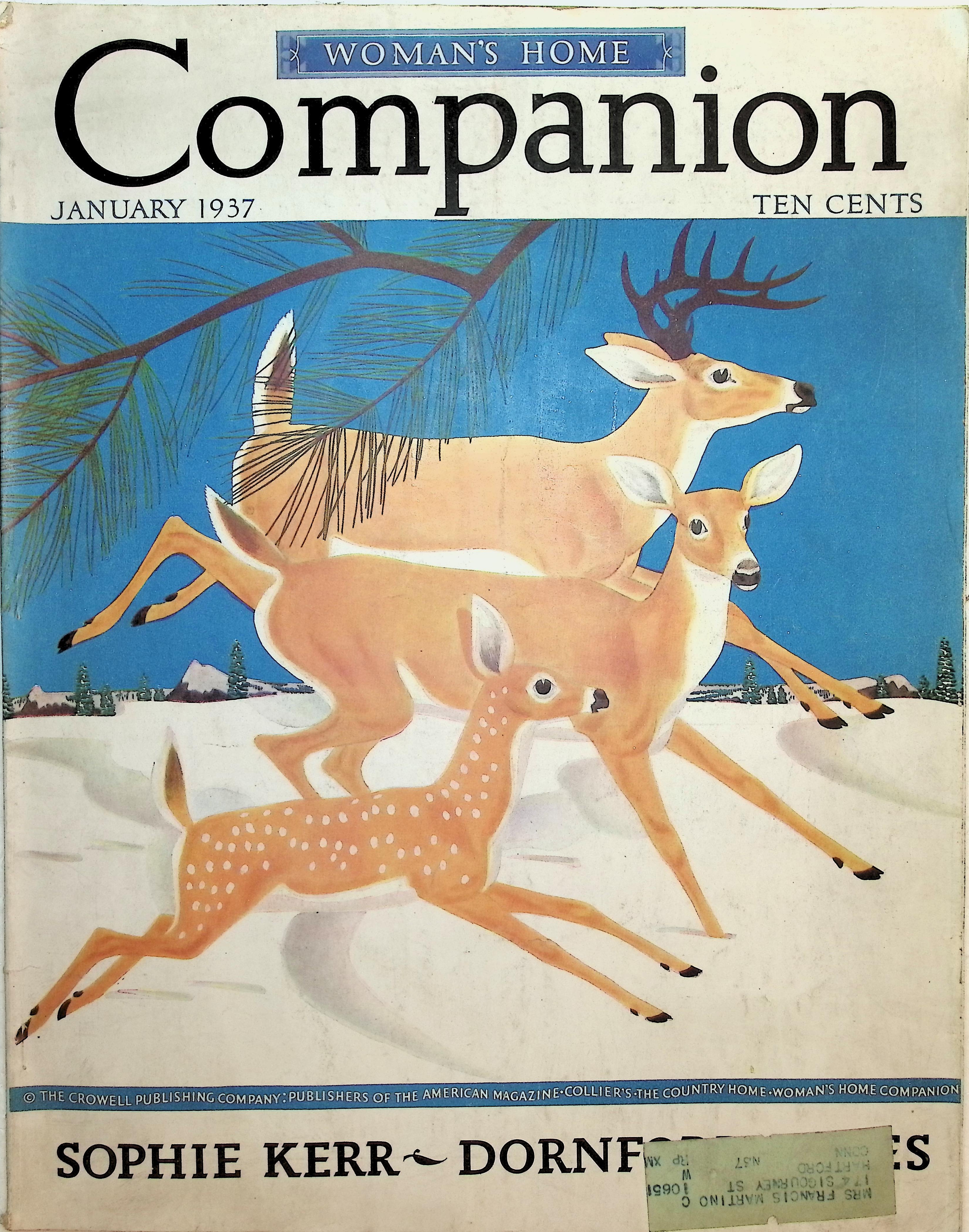 Woman's Home Companion, January 1937