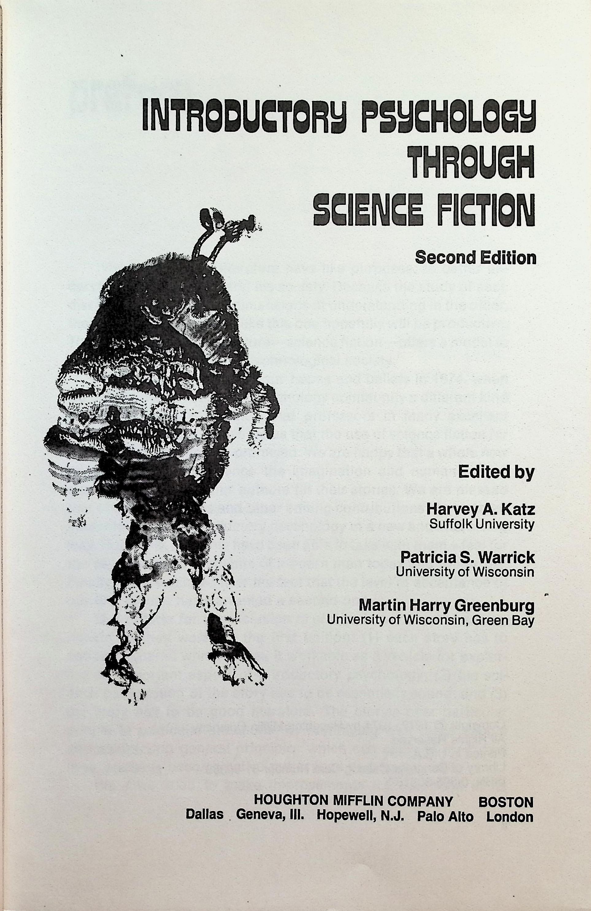Introductory Psychology Through Science Fiction