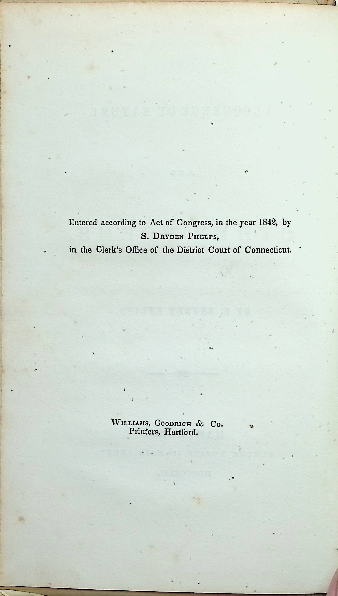 Eloquence of Nature and Other Poems