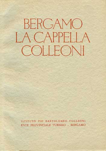 Image for Bergamo La Cappella Colleoni