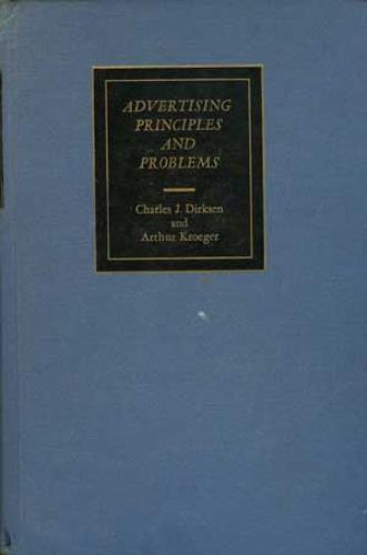 Image for Advertising Principles and Problems